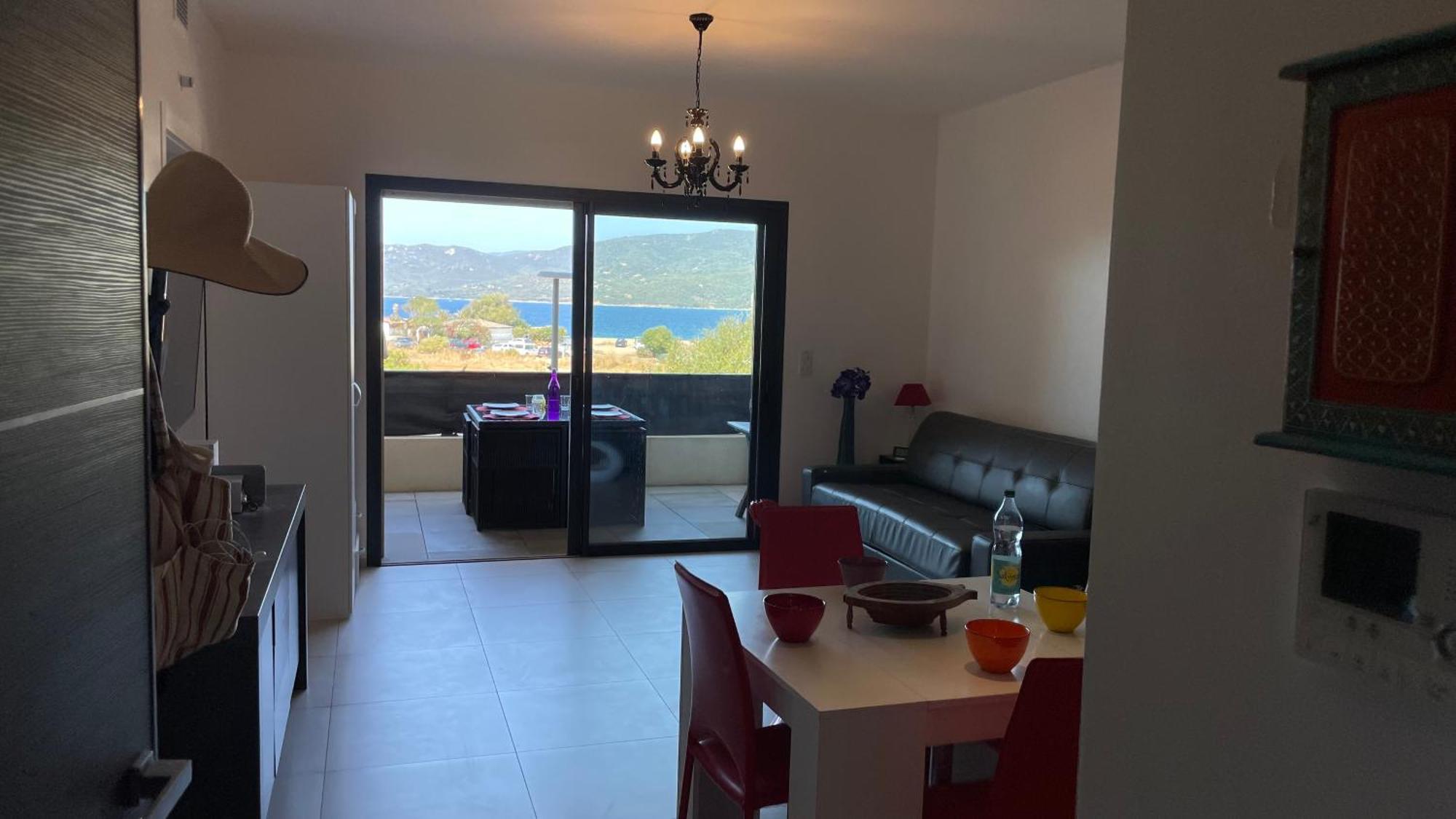 Studio T1 Bis Vue Mer Propriano Propriano  Luaran gambar